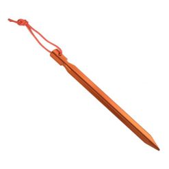 Szpilki mocujące do hamaków, tarpów i namiotów Majestic Sport. Brązowe szpilki MAJESTIC SPORT, bez wzorów, bez obcasa. Za 12.99 zł.