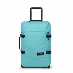 Torba na kółkach Eastpak Tranverz. Niebieskie torebki klasyczne damskie Eastpak, bez wzorów, bez dodatków. Za 506.00 zł.