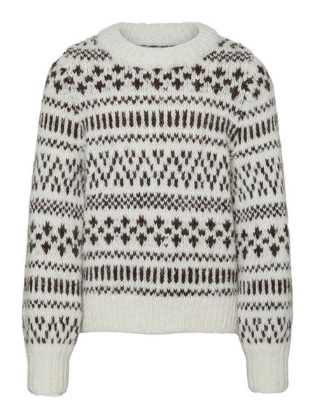 Vero Moda Girl Sweter Kaira 10271981 Beżowy Regular Fit. Brązowe swetry dziewczęce Vero Moda Girl, bez wzorów, z syntetyku, bez kołnierzyka. Za 159.99 zł.