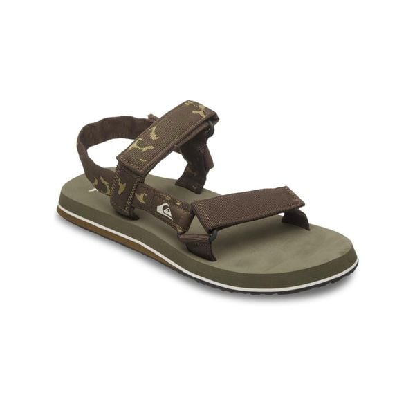 Sandały dla Mężczyzn MONKEY CAGED Szary. Zielone sandały męskie Quiksilver, z gumy, bez zapięcia. Za 149.99 zł.