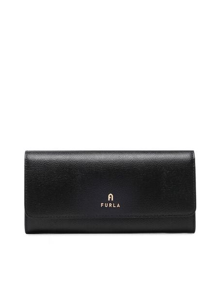 Furla Portfel Camelia WP00317-ARE000-O6000-1-007-20-CN-P Czarny. Czarne portfele damskie Furla, bez wzorów, ze skóry. Za 849.99 zł.
