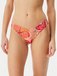Guess Dół od bikini E5GO16 KCR12 Pomarańczowy. Brązowe bikini damskie Guess, z aplikacjami. Za 119.99 zł.