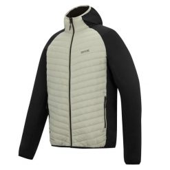 Kurtka męska hybrydowa Andreson. Brązowe kurtki męskie Regatta, m, bez wzorów, z puchu, sportowe, bez kaptura. Za 206.99 zł.