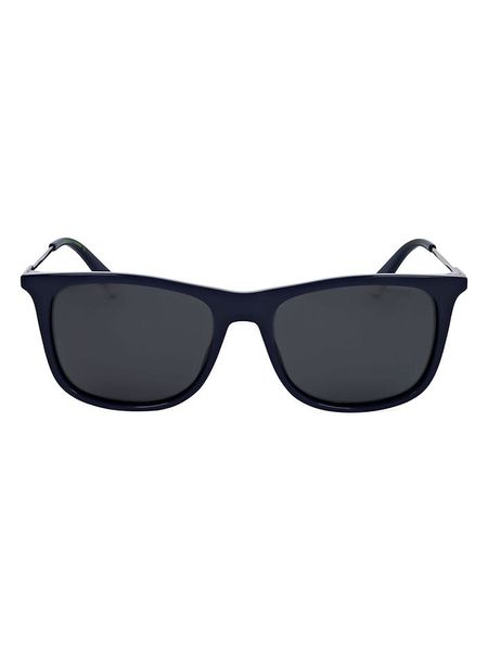 Polaroid Męskie okulary przeciwsłoneczne w kolorze srebrno-czarnym rozmiar: 55. Czarne okulary przeciwsłoneczne męskie Polaroid, z tworzywa sztucznego. Za 161.82 zł.