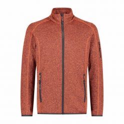 Bluza męska turystyczna CMP 30H5887. Brązowe bluzy bez kaptura męskie CMP, m. W wyprzedaży za 188.99 zł.