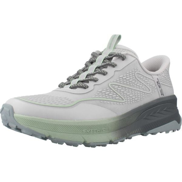 Buty SKECHERS SLIP-INS SWITCH BACK Szary. Szare trampki i tenisówki damskie Skechers, bez wzorów, z materiału. Za 399.99 zł.