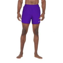 Spodenki kąpielowe Nike Essential 5. Białe kąpielówki męskie Nike, m, bez wzorów, z materiału, do pływania. Za 121.99 zł.
