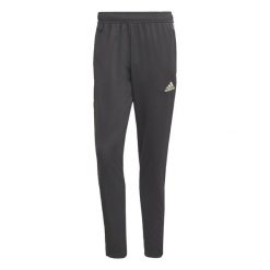 Spodnie sportowe męskie Aeroready Sereno Slim Tapered Cut 3-Stripes. Szare spodnie sportowe męskie Adidas. Za 290.00 zł.