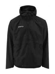 Craft Extend 2.0 Anorak M – Wodoodporna kurtka treningowa. Czarne kurtki męskie Craft, m, bez wzorów, z tkaniny, na fitness i siłownię. Za 493.95 zł.