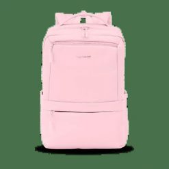 Plecak Kabinowy Wings Bagaż Z Kieszenią Na Laptop I Systemem Pleców Pink. Czerwone plecaki damskie Wings, bez wzorów, z materiału. Za 149.90 zł.