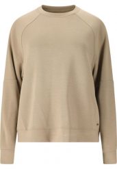Bluza damska Athlecia Jacey. Brązowe bluzy bez kaptura damskie Endurance, z materiału. Za 234.00 zł.