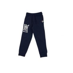 Bluza z kieszeń na czas wolny na co dzień. Niebieskie spodnie dresowe damskie LEONE 1947 APPAREL, bez wzorów, z bawełny. W wyprzedaży za 67.30 zł.