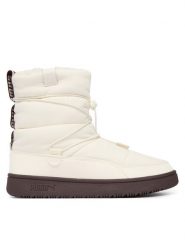Puma Śniegowce Snowbae Wns 393920 Kremowy. Białe śniegowce damskie Puma, z materiału. Za 349.99 zł.