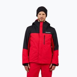 Kurtka narciarska męska Rossignol Velika Insulated Sports Red - M. Czerwone kurtki narciarskie i snowboardowe damskie Rossignol, m, bez wzorów, bez kaptura, narciarskie. Za 1,449.00 zł.