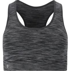 Biustonosz dla kobiet Athlecia Freesia Melange. Czarne biustonosze sportowe damskie Athlecia, bez wzorów, z materiału. Za 79.99 zł.