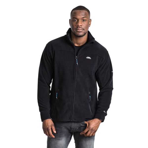 Bluza Polarowa Męska Bernal Z Pełnym Zamkiem. Czarne bluzy z kapturem męskie Trespass, m, z materiału. Za 323.99 zł.