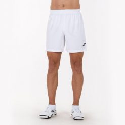 Spodenki do piłki nożnej męskie Treviso. Białe szorty męskie Joma, bez wzorów, z materiału, sportowe. Za 114.50 zł.