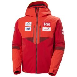 Kurtka narciarska Helly Hansen Kvitfjell Race. Czerwone kurtki narciarskie i snowboardowe damskie Helly Hansen, l, bez wzorów, z dzianiny, bez kaptura, narciarskie, primaloft. Za 2,149.50 zł.