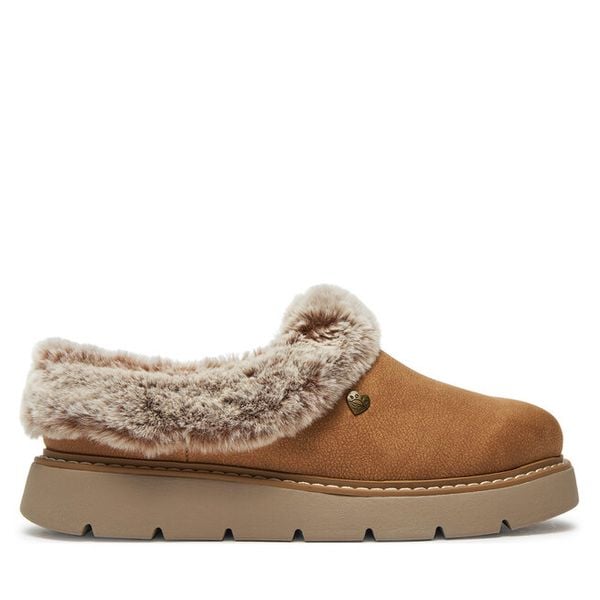 Kapcie Skechers. Brązowe kapcie damskie Skechers. Za 199.99 zł.