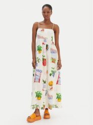 Seafolly Sukienka letnia La Boca 55597-DR Écru Regular Fit. Sukienki damskie Seafolly, na lato, l, bez wzorów, z bawełny, bez kołnierzyka, bez ramiączek. Za 759.99 zł.