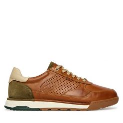 Półbuty Pikolinos. Brązowe półbuty męskie Pikolinos, bez zapięcia. Za 639.99 zł.