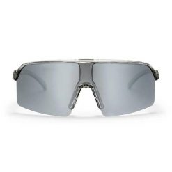 CHPO Nestor okulary przeciwsłoneczne szare z lustrzanymi szkłami. Szare okulary przeciwsłoneczne męskie ECHO, z materiału. Za 230.90 zł.