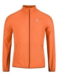 Odlo Kurtka "Essential Light" w kolorze pomarańczowym do biegania rozmiar: XL. Pomarańczowe kurtki outdoor męskie Odlo, xl, bez wzorów, bez kaptura. Za 158.10 zł.
