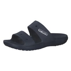 Klapki męskie Crocs Classic. Niebieskie klapki i japonki męskie Crocs, z materiału. Za 118.99 zł.