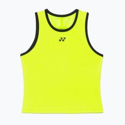 Koszulka tenisowa damska YONEX 16852 Practice W. Żółte t-shirty damskie YONEX, xs, bez wzorów, z materiału, bez kołnierzyka. Za 209.99 zł.