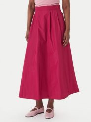 Marella Spódnica trapezowa Eburnea 2615101032 Różowy Regular Fit. Czerwone spódniczki damskie Marella, bez wzorów, z syntetyku, trapezowe. Za 439.99 zł.