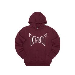 Bluza z kapturem Tapout Lifestyle Basic Hoodie. Czerwone bluzy z kapturem męskie TAPOUT, m. Za 235.00 zł.