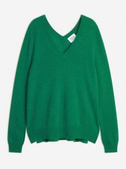 AUTHENTIC CASHMERE Kaszmirowy sweter "Giegn" w kolorze zielonym rozmiar: XL. Zielone swetry klasyczne damskie AUTHENTIC CASHMERE, xl, z kaszmiru, bez kołnierzyka. Za 314.01 zł.