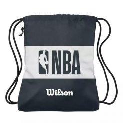 Worek na Plecy Szkolny na Buty Wilson NBA Forge Basketball Bag - WTBA70010. Czarne buty trekkingowe męskie Wilson, bez zapięcia, do koszykówki. Za 99.99 zł.