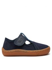 Froddo Tenisówki Barefoot Canvas T G1700380 M Granatowy. Niebieskie buty sportowe chłopięce Froddo, bez wzorów, z materiału, bez zapięcia. Za 119.99 zł.