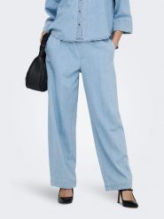 ONLY Dżinsy - Comfort fit - w kolorze błękitnym rozmiar: XS/L32. Niebieskie jeansy damskie Only, z podwyższonym stanem. Za 88.23 zł.