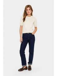 SAINT TROPEZ Sweter w kolorze beżowym rozmiar: L. Brązowe swetry klasyczne damskie Saint Tropez, l, bez kołnierzyka. Za 102.89 zł.