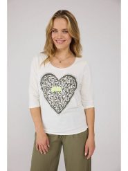 LIEBLINGSSTÜCK Koszulka "Ciadice" w kolorze białym rozmiar: 3XL. Białe bluzki damskie LIEBLINGSSTÜCK, xl, bez wzorów, bez kołnierzyka. Za 113.63 zł.