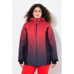 Damskie Kurtka sportowa dradientowa wodoodporna osłona przeciwśnieżna. Niebieskie kurtki narciarskie i snowboardowe damskie Ulla Popken, plus size, bez wzorów, z elastanu, bez kaptura, narciarskie. Za 849.99 zł.