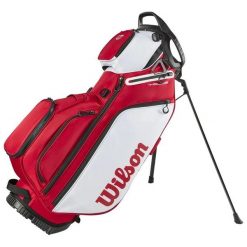 Torba na statyw golfowy Wilson Golf Staff Talus 5. Białe torebki klasyczne damskie Wilson, bez wzorów, z materiału, duże, bez dodatków. Za 1,078.50 zł.