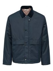 ONLY & SONS Kurtka przejściowa "Kosmo" w kolorze granatowym rozmiar: L. Niebieskie kurtki męskie Only & Sons, l, bez wzorów, bez kaptura. Za 198.10 zł.