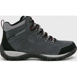 Columbia - Buty. Szare buty trekkingowe męskie Columbia, z gumy, bez zapięcia, outdoorowe. Za 549.90 zł.