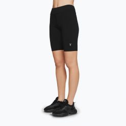 Spodenki treningowe damskie Cardio Bunny Cloud. Czarne spodenki sportowe damskie Cardio Bunny, bez wzorów, sportowe. Za 49.99 zł.