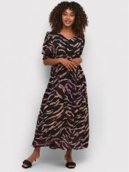 Kaffe Sukienka codzienna Neferi 10506600 Czarny Relaxed Fit. Czarne sukienki damskie Kaffe, na co dzień, bez wzorów, z syntetyku, bez kołnierzyka, bez ramiączek, proste. Za 229.99 zł.