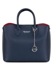 Mia Tomazzi Skórzana torebka "Aspromonte" w kolorze granatowym - 32 x 26 x 16 cm rozmiar: onesize. Niebieskie torebki klasyczne damskie Mia Tomazzi, bez wzorów, z materiału, bez dodatków. Za 347.99 zł.