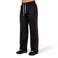 Functional Mesh Spodnie - Czarny/Czerwony. Czarne spodnie sportowe męskie GORILLA WEAR, z meshu. Za 234.00 zł.