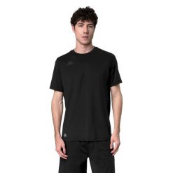 Koszulka Kappa Irojo. Czarne t-shirty sportowe męskie Kappa, xl, z materiału, bez ramiączek, do biegania. Za 169.00 zł.