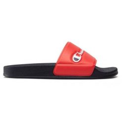 Klapki Champion Rochester Slide Varsity M S21993.RS001 czerwone. Czerwone klapki i japonki męskie . W wyprzedaży za 243.81 zł.
