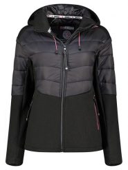 Geographical Norway Kurtka polarowa "Trendy" w kolorze czarnym rozmiar: S. Czarne kurtki damskie Geographical Norway, s, bez wzorów, z polaru, bez kaptura. Za 131.74 zł.