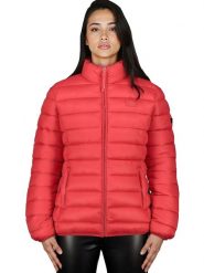 Geographical Norway Kurtka pikowana "Atichoko" w kolorze czerwonym rozmiar: S. Czerwone kurtki damskie Geographical Norway, s, bez wzorów, bez kaptura. Za 109.95 zł.