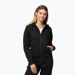 Bluza damska Pitbull Explory Hooded Zip. Czarne bluzy z kapturem damskie PITBULL, m, z bawełny. Za 219.99 zł.